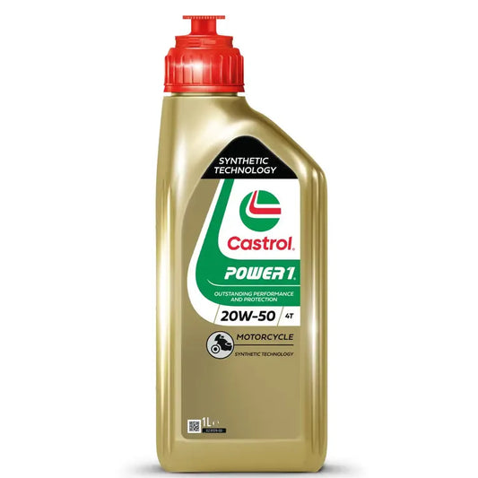 Imagen oficial Castrol POWER1 4T 20W-50 1L – ACEITE CASTROL POWER 1 20W50 1000CC