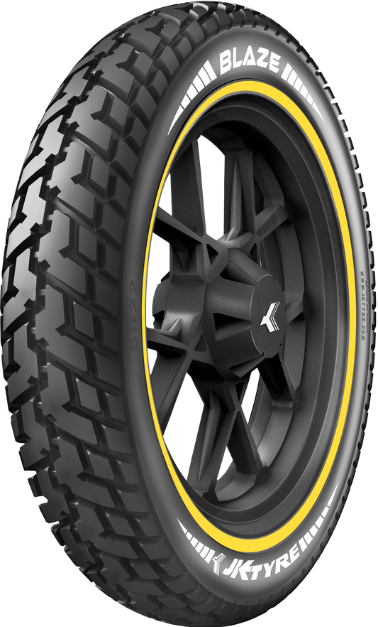 Imagen oficial JK Tyre BLAZE BR22 – LLANTA JK TYRE 300X18 BR 22 TL SELLOMATIC BAJAJ