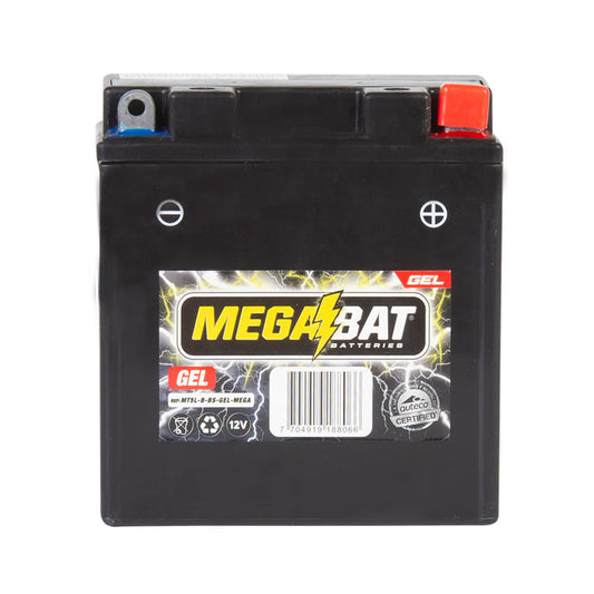 BATERIA MEGABAT GEL MT5LB BS 12V 5AH DIS/PUL135CRYPTON/YBR12
