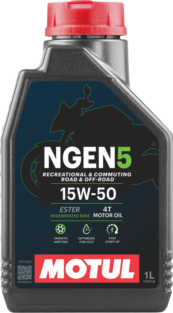 Imagen oficial Motul NGEN 5 15W-50 4T 1L – ACEITE MOTUL NGEN 5 15W50 4T 1L