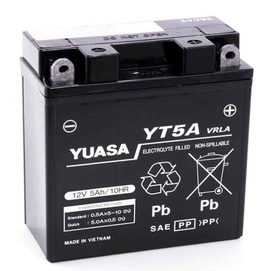 BATERIA YT5A FZ15-16/YBR/SZR-DISCOVER-PUL135-WET